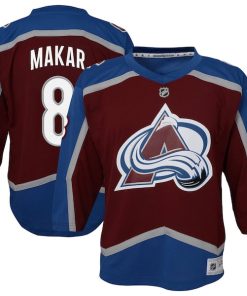 Cale Makar Colorado Avalanche Youth Home Replica Player Jersey - Burgundy