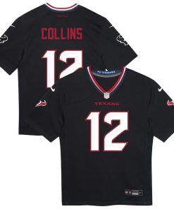 Nico Collins Houston Texans Nike Preschool Team Player Game Jersey - Navy