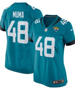 Chad Muma Jacksonville Jaguars Nike Women's Game Jersey - Teal