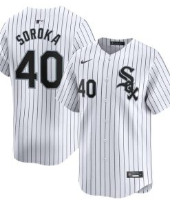 Michael Soroka Chicago White Sox Nike Home Limited Player Jersey?¨C White