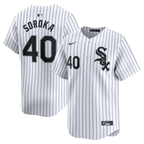 Michael Soroka Chicago White Sox Nike Home Limited Player Jersey?ยจC White