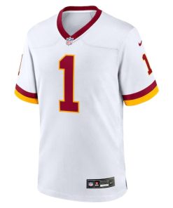 Alternative view of Deebo Samuel Sr Washington Commanders Nike Game Super Bowl Era Jersey - White