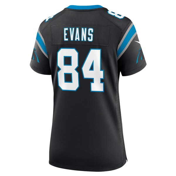 Mitchell Evans Carolina Panthers Nike Women's Team Game Jersey - Black - Image 3