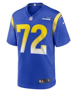 Alternative view of Jonah Jackson Los Angeles Rams Nike  Game Jersey -  Royal