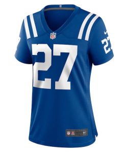 Alternative view of Trey Sermon Indianapolis Colts Nike Women's Team Game Jersey -  Royal