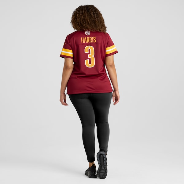 Will Harris Washington Commanders Nike Women's Team Game Jersey - Burgundy - Image 7