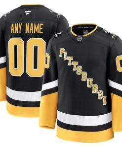 Pittsburgh Penguins  Alternate Premium Custom Jersey - Black