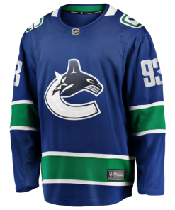 Alternative view of Marco Rossi Vancouver Canucks  Home Premier Breakaway Player Jersey - Blue
