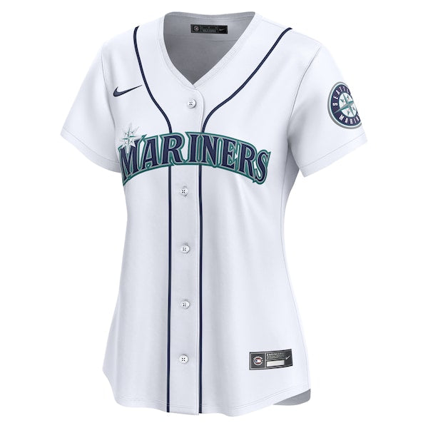 Ichiro Suzuki Seattle Mariners Nike Women's Home Limited Player Jersey - White - Image 2