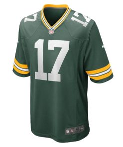 Alternative view of Anders Carlson Green Bay Packers Nike  Game Jersey -  Green