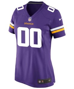 Alternative view of Minnesota Vikings Nike Women's Custom Game Jersey - Purple