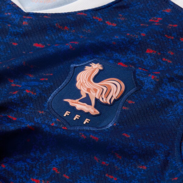 France Women's National Team Nike Women's 2025/26 Home Replica Jersey - Blue - Image 9