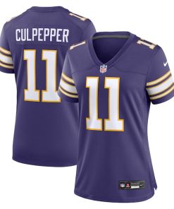 Daunte Culpepper Minnesota Vikings Nike Women's Classic Retired Player Game Jersey - Purple