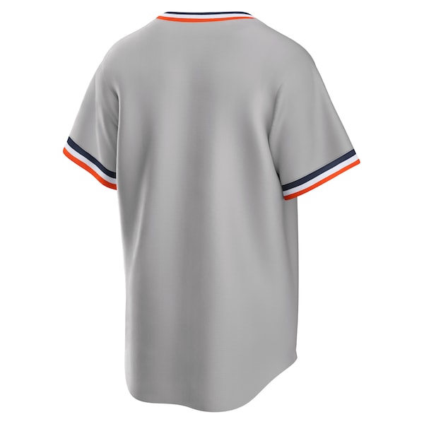 Detroit Tigers Nike Road Cooperstown Collection Team Jersey - Gray - Image 3