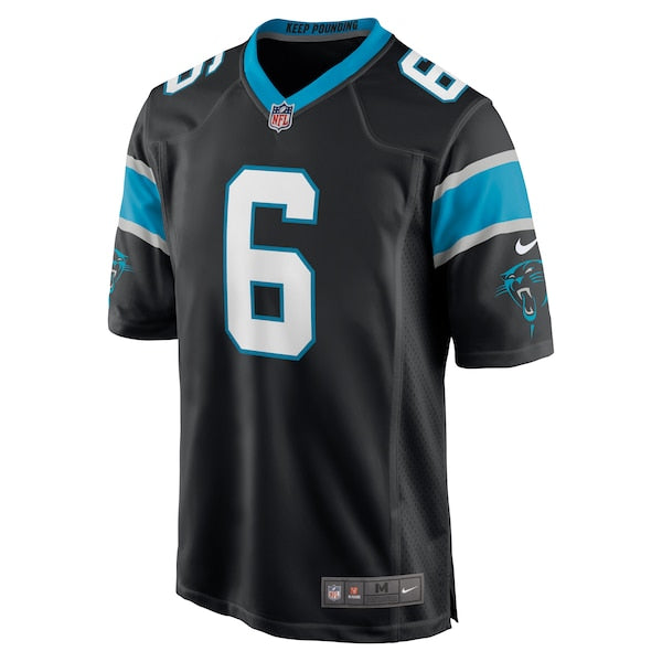 Baker Mayfield Carolina Panthers Nike Home Player Game Jersey - Black - Image 2