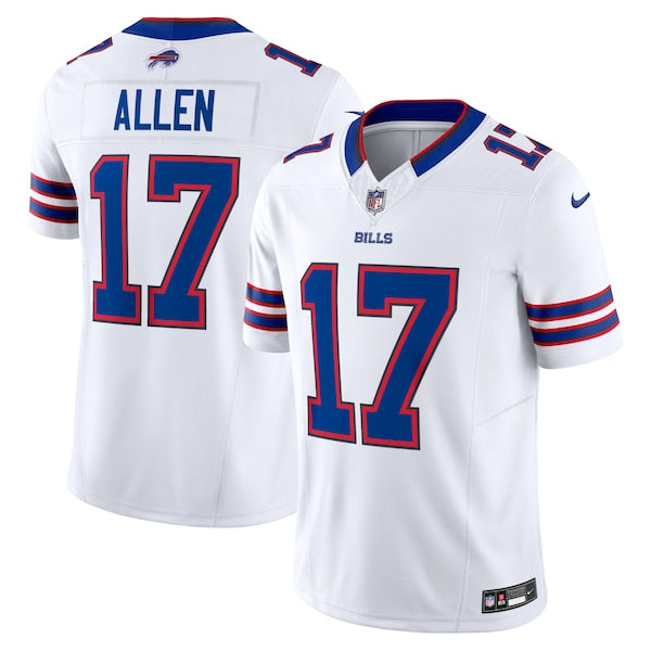 Josh Allen Buffalo Bills Nike Vapor F.U.S.E. Limited Jersey - White/Red - Image 4