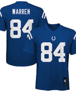 Tyler Warren Indianapolis Colts Outerstuff Youth Replica Player Jersey - Royal