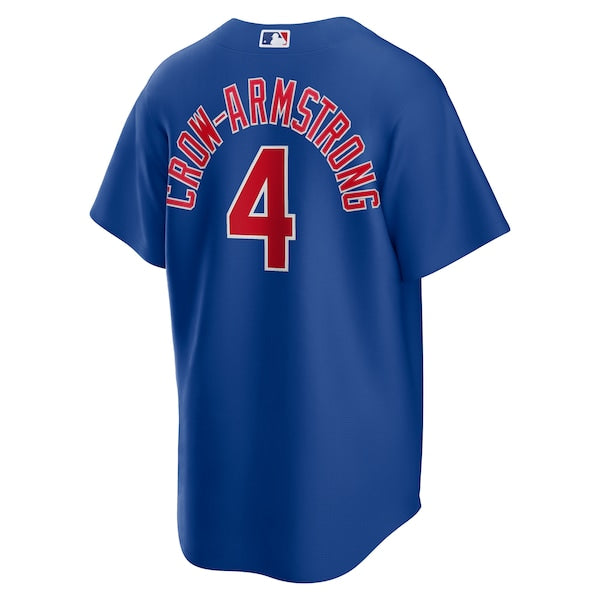 Pete Crow-Armstrong Chicago Cubs Nike Alternate Replica Jersey - Royal/White - Image 6