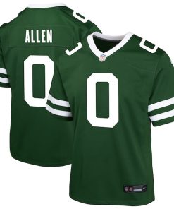 Braelon Allen New York Jets Nike Youth Team Game Jersey - Green