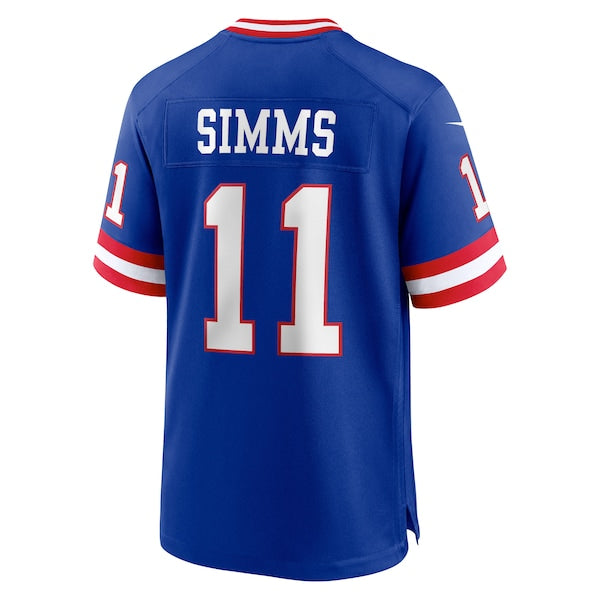 Phil Simms New York Giants Nike Classic Retired Player Game Jersey - Royal - Image 3