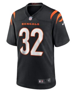 Alternative view of Trayveon Williams Cincinnati Bengals Nike Game Jersey - Black