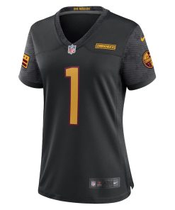 Alternative view of Jahan Dotson Washington Commanders Nike Women's Alternate Game Jersey - Black