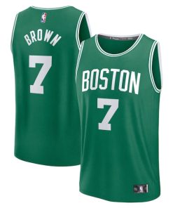 Jaylen Brown Boston Celtics  Youth Fast Break Replica Player Jersey - Icon Edition - Kelly Green