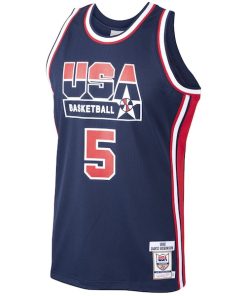 Alternative view of David Robinson USA Basketball 1992 Dream Team Authentic Jersey - Navy