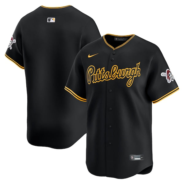 Pittsburgh Pirates Nike Alternate Limited Jersey?ยจC Black
