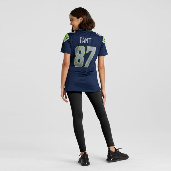Noah Fant Seattle Seahawks Nike Women's Team Game Jersey - College Navy - Image 5