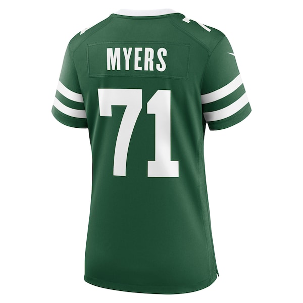 Josh Myers New York Jets Nike Women's Team Game Jersey - Legacy Green - Image 6