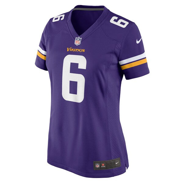 Brian Asamoah II Minnesota Vikings Nike Women's Game Jersey - Purple - Image 3