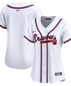 Atlanta Braves Nike Home Women's Limited Jersey - White