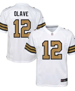 Chris Olave New Orleans Saints Nike Youth Game Jersey - White