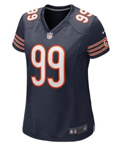 Alternative view of Gervon Dexter Sr Chicago Bears Nike Women's Team Game Jersey -  Navy