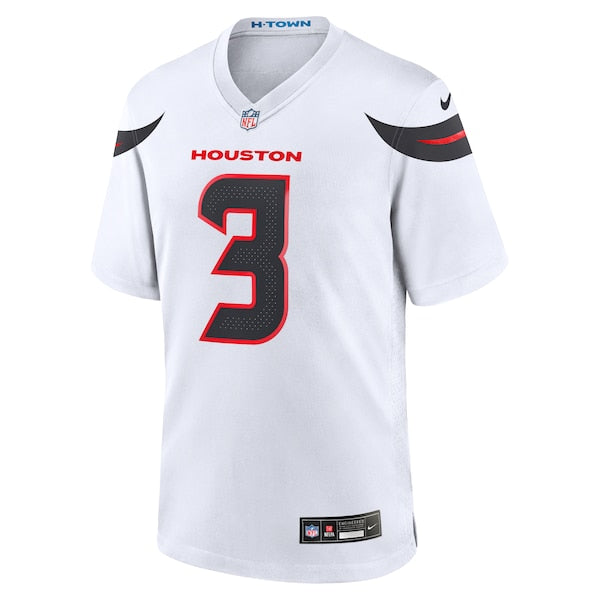 Tank Dell Houston Texans Nike Game Jersey - White/Red/Navy - Image 3