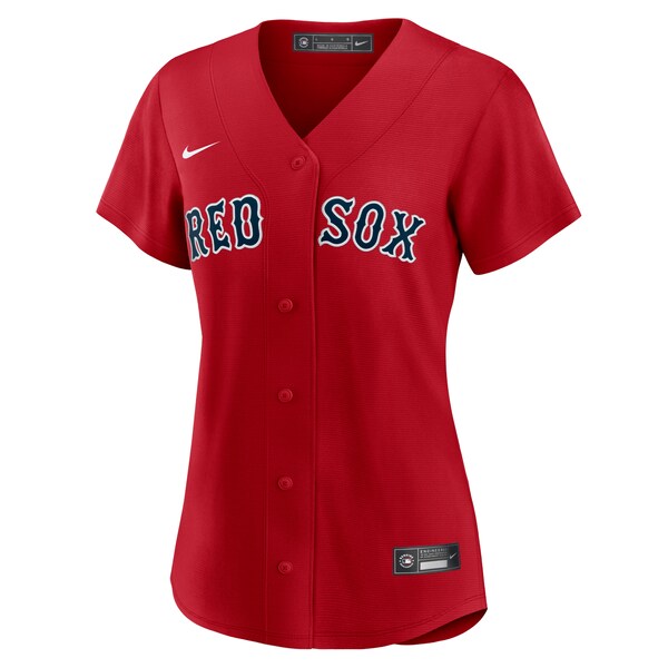 Rafael Devers Boston Red Sox Nike Women's Alternate Replica Player Jersey - Red - Image 2