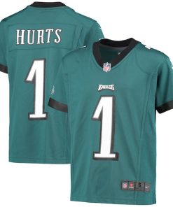 Jalen Hurts Philadelphia Eagles Nike Youth Game Jersey - Green