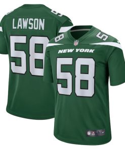 Carl Lawson New York Jets Nike Game Jersey - Gotham Green