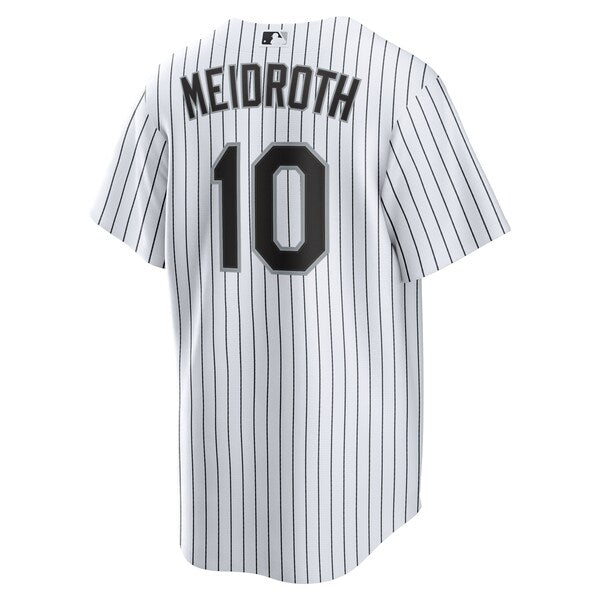 Chase Meidroth Chicago White Sox Nike Home Replica Jersey - White - Image 3