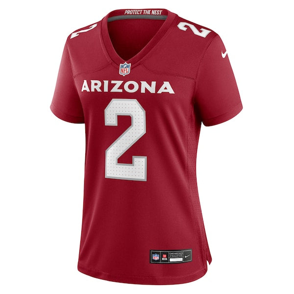 Mack Wilson Sr. Arizona Cardinals Nike Women's Team Game Jersey - Cardinal - Image 2