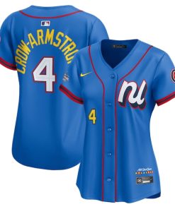 Pete Crow-Armstrong National League Nike Women's 2025 All-Star Edition Limited Player Jersey - Blue