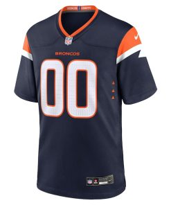 Alternative view of Denver Broncos Nike Alternate Custom Game Jersey - Navy