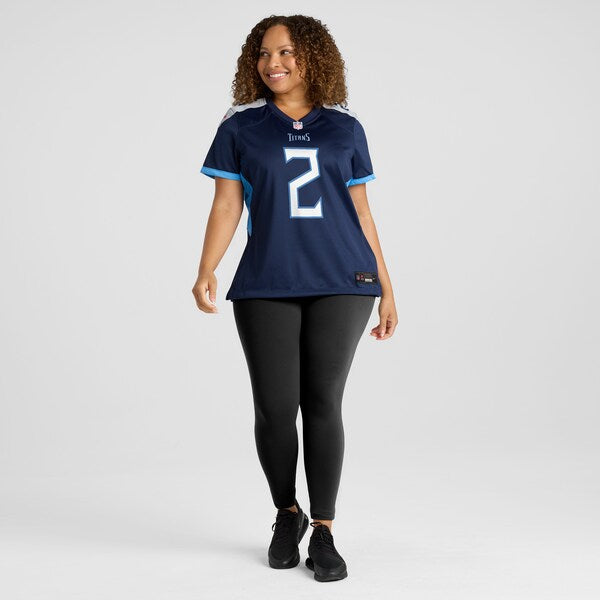 Tyjae Spears Tennessee Titans Nike Women's Game Jersey - Navy - Image 6