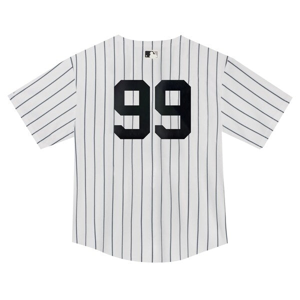 Aaron Judge New York Yankees Nike Toddler Game Jersey - White - Image 4