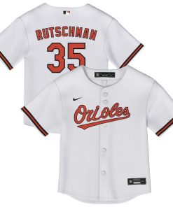 Adley Rutschman Baltimore Orioles Nike Toddler Replica 2.0 Player Jersey - White