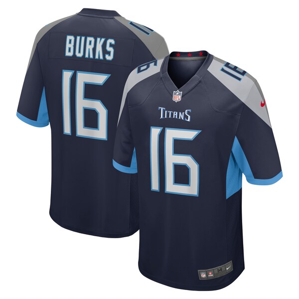 Treylon Burks Tennessee Titans Nike Player Game Jersey - Navy/Light Blue - Image 2