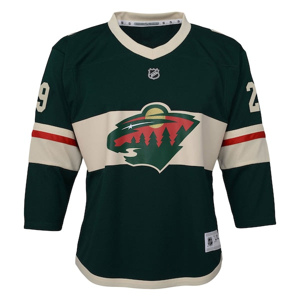 Marc-Andre Fleury Minnesota Wild Youth Replica Player Jersey - Green - Image 2