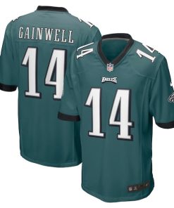 Kenneth Gainwell Philadelphia Eagles Nike Game Jersey - Midnight Green