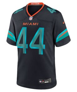 Alternative view of Chop Robinson Miami Dolphins Nike 2025 Rivalries Collection Game Jersey - Pitch Blue